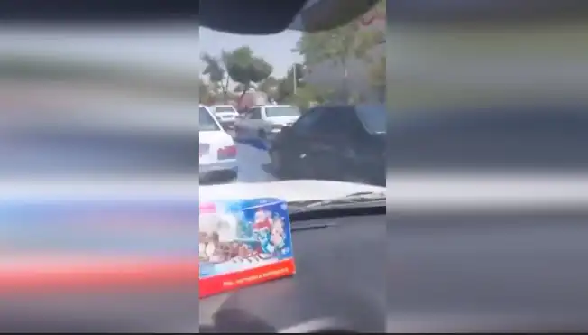 İsrail, İran'ı Vurdu: İsfahan'daki Saldırı Anları Kameralara Yansıdı