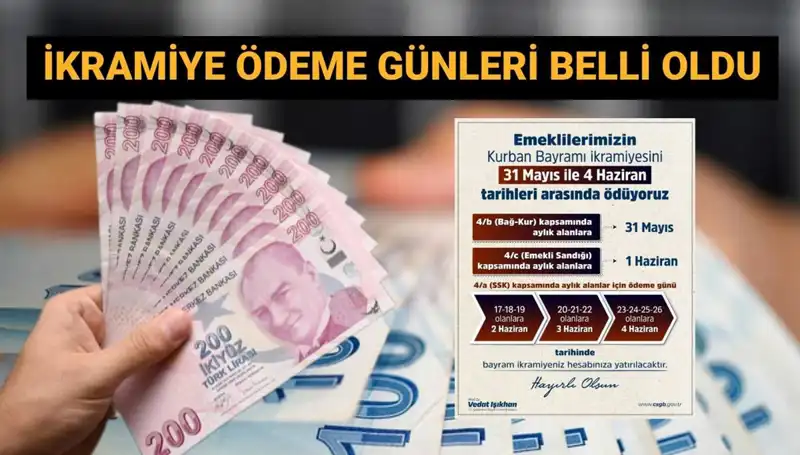 Emekli Bayram İkramiyeleri İçin Tarih Açıklandı: Hesaplara Ne Zaman Yatacak?