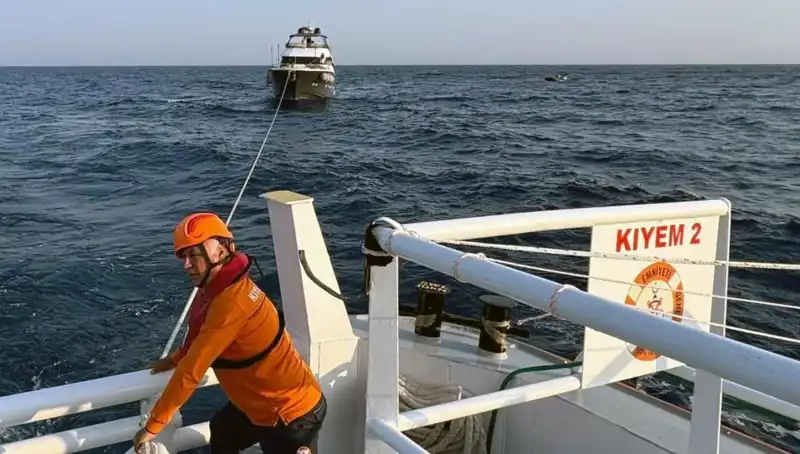 Marmaris Açıklarında Sürüklenen Tekne Dramı: Kurtarma Operasyonu Başarıyla Sonuçlandı