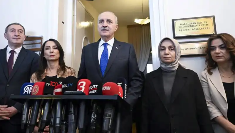 Numan Kurtulmuş'un Siyasi Partiler Turu: Yerel Siyasetin Nabzını Tutuyor