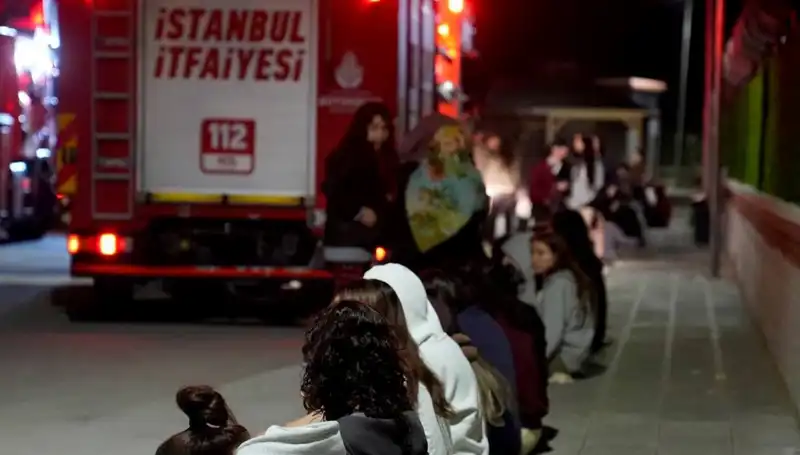 2500 Kişilik Kız Yurduna Yangın Alarmı: Panik ve Kurtarma Anları