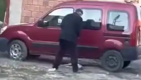 Sokak Ortasında Köpeğe Yapılan Şiddet Olayı İhbar Edildi