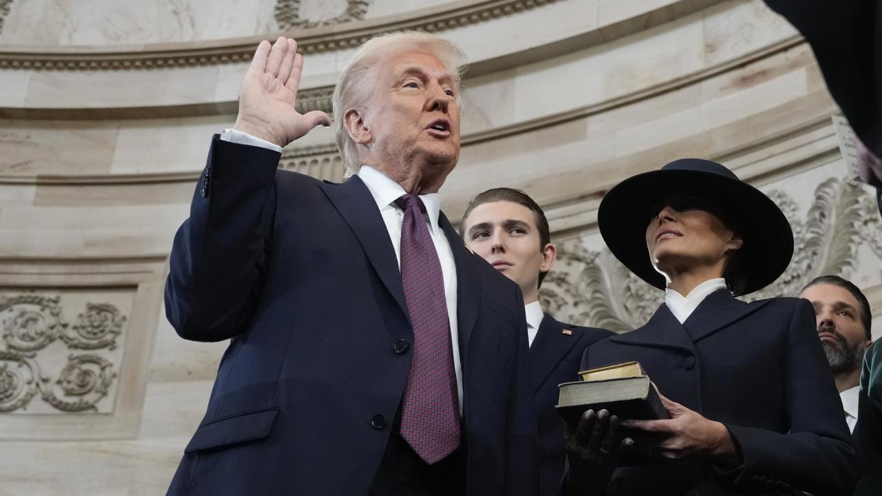 Donald Trump ABD başkanı oldu