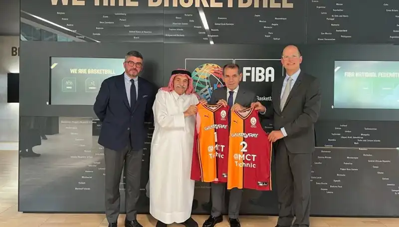 Galatasaray Basketbol Takımı, FIBA’yı Ziyaret Etti: Yenilikler ve İşbirlikleri Konuşuldu