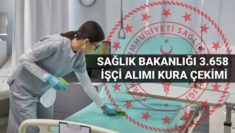 2025 Sağlık Bakanlığı İşçi Alımı Kura Tarihi ve Süreç Detayları Açıklandı