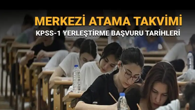 2025 KPSS-1 Yerleştirme Tercihleri İçin Beklenen Tarihler